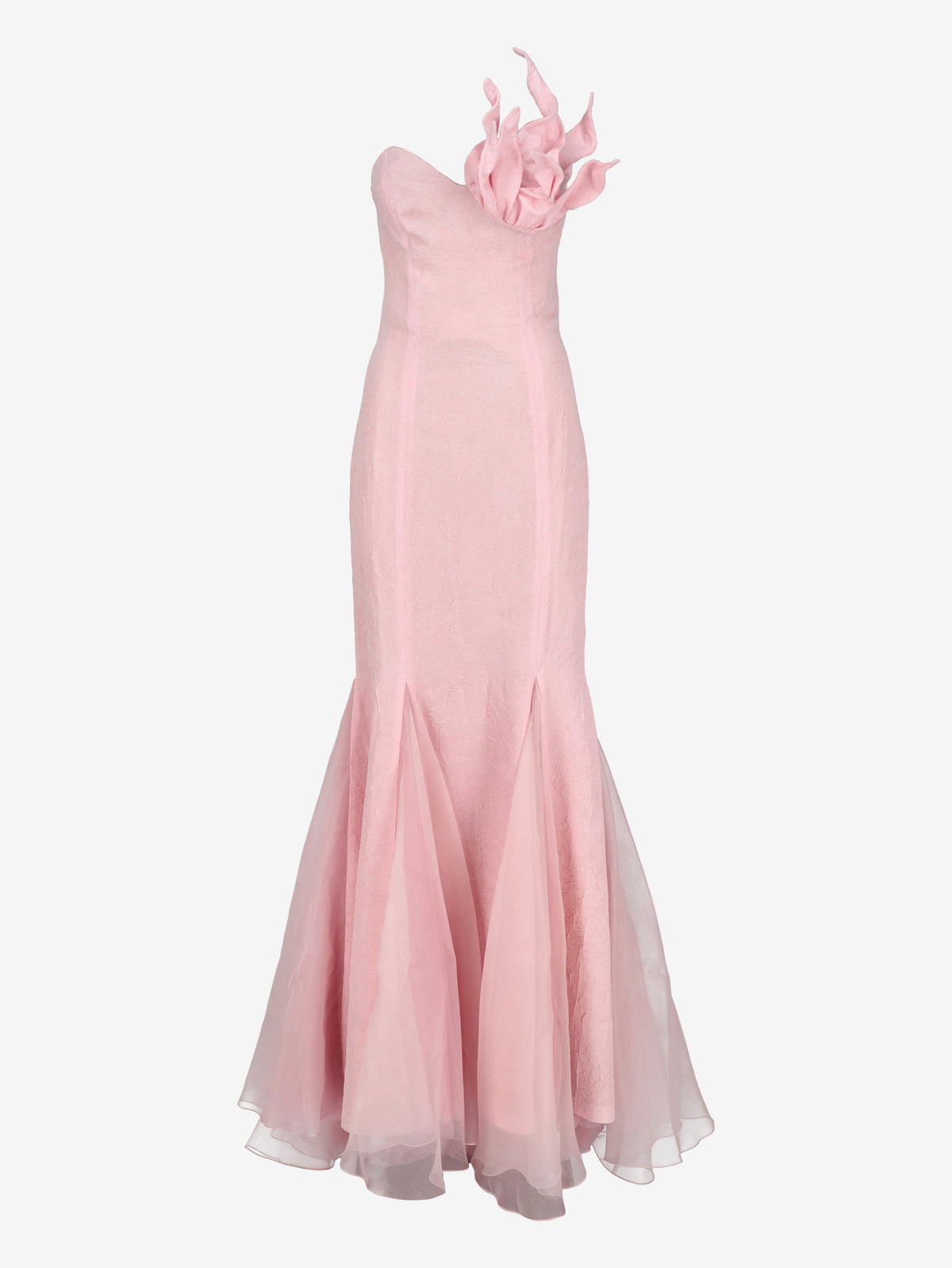 Vintage Pink Mermaid Elegant Dress W1926.6  Vintage 