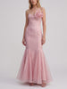 Vintage Pink Mermaid Elegant Dress W1926.6  Vintage 