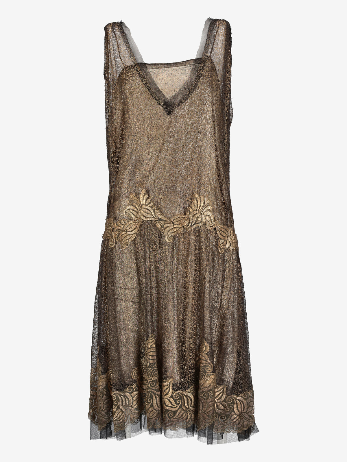Vintage 1920s Lace Dress W2026006031  Vintage 