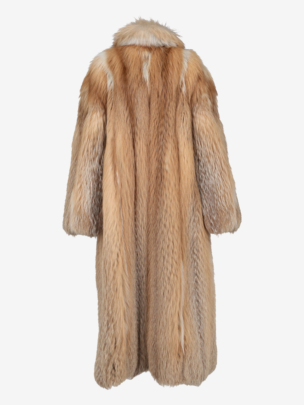Vintage Voluminous Fur Coat with Oversized Collar W27526.178  Vintage 