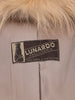Vintage Voluminous Fur Coat with Oversized Collar W27526.178  Vintage 