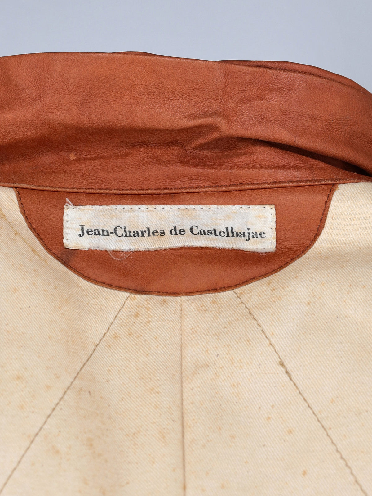 Vintage Leather Coat & Shearling Layered Jacket W27526.210  Vintage 