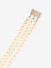 Vintage Three-Strand Faux Pearl Necklace W290626.2  Vintage 