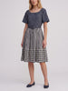 Vintage Polka Dot & Striped Dress W2926.13  Vintage 