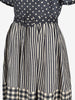 Vintage Polka Dot & Striped Dress W2926.13  Vintage 