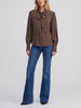 Vintage Lightweight Shirt with Convertible Scarf Collar W2926.22  Vintage 