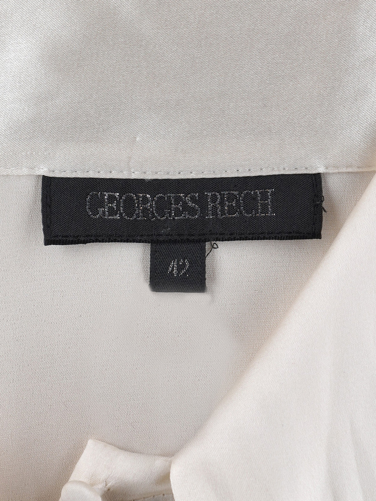 Vintage Lightweight Shirt with Convertible Scarf Collar W2926.23  Vintage 