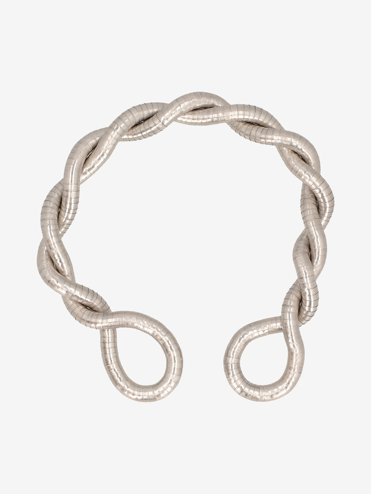 Vintage Moldable Metal Convertible Necklace W8926.2  Vintage 