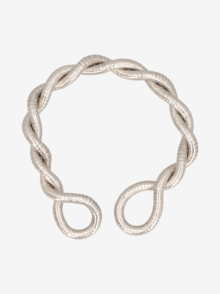 Vintage Moldable Metal Convertible Necklace W8926.2  Vintage 