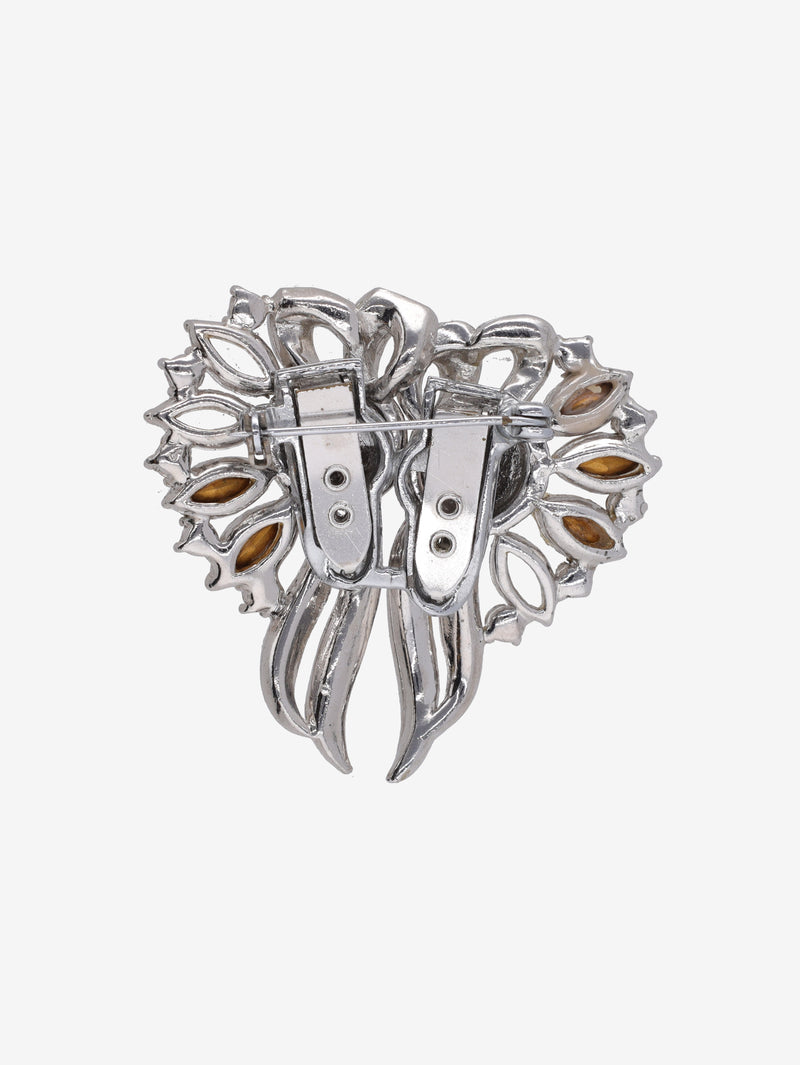 Vintage Sunflower Double Brooch WCV13032025.48.22  Vintage 