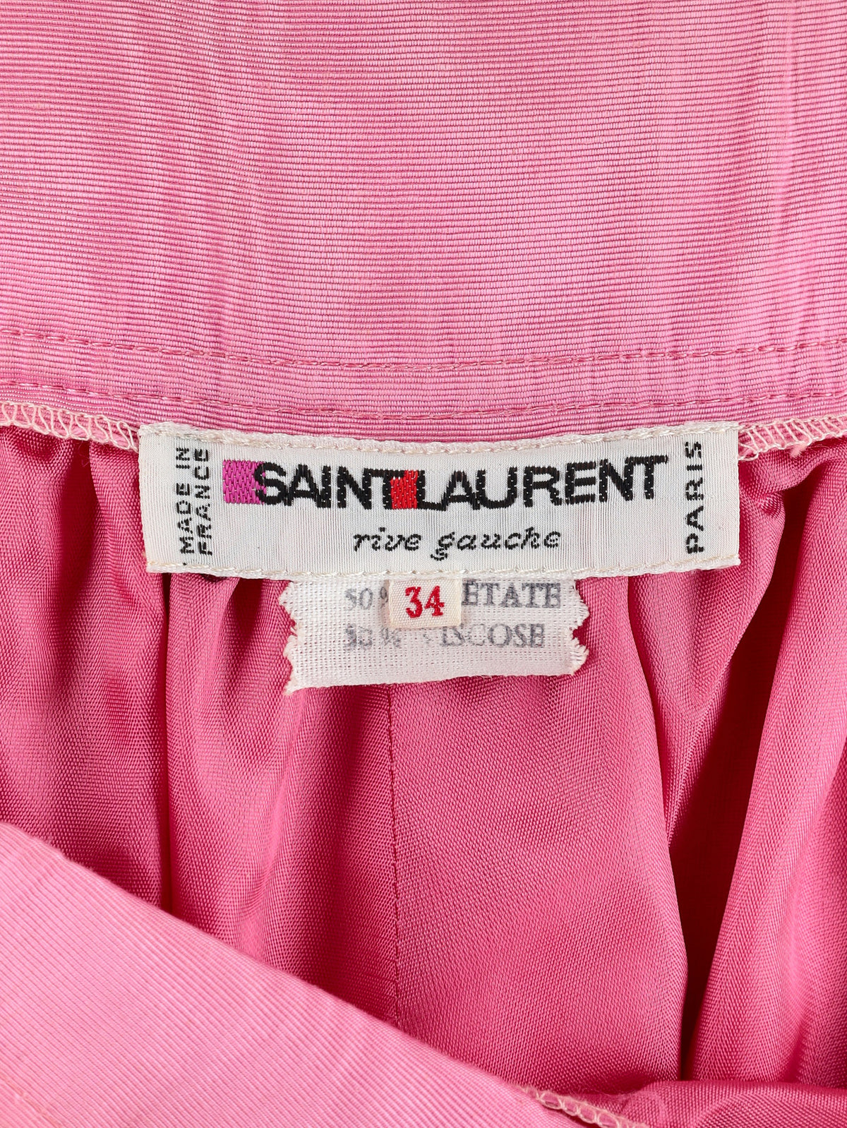 Vintage Yves Saint Laurent Rive Gauche Maxi Skirt 04102127  Yves Saint Laurent 
