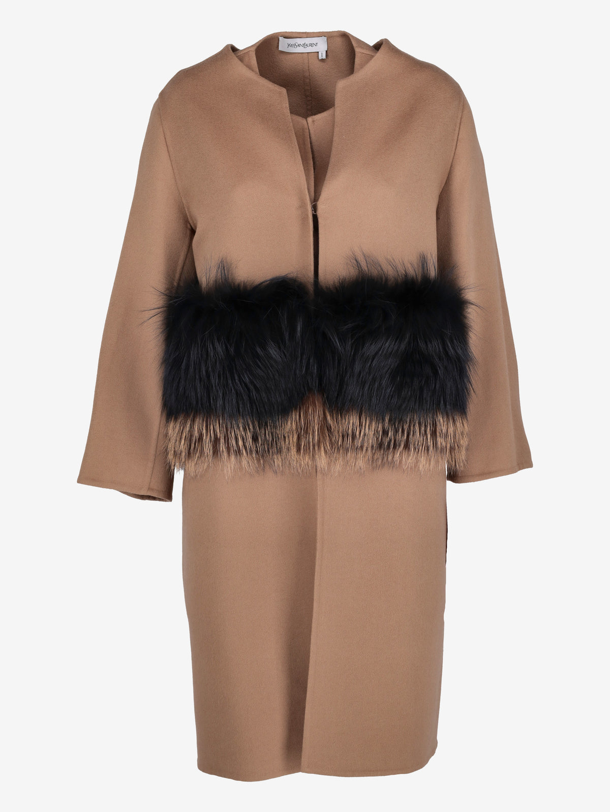 Yves Saint Laurent Coordinated Dress and Coat Set CVM26.6.42  Yves Saint Laurent 