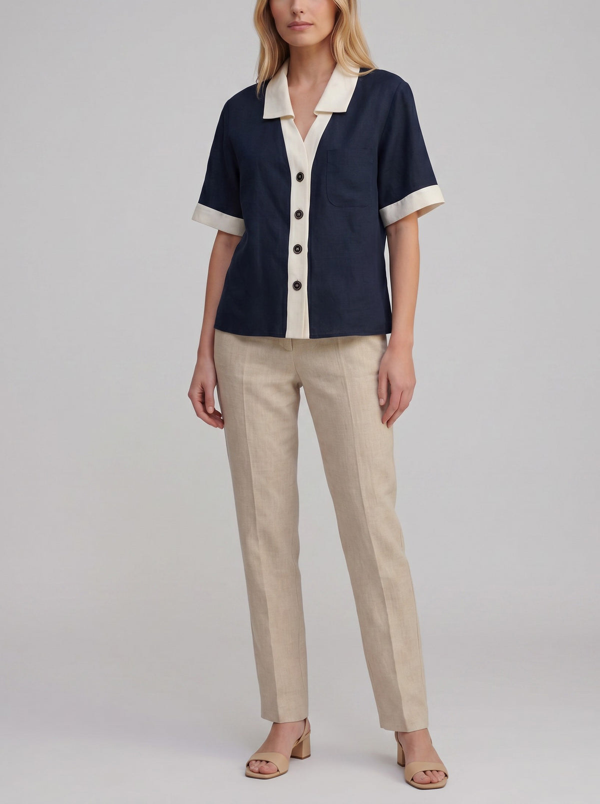 Yves Saint Laurent Oversized Short-Sleeve Shirt MR2726.6  Yves Saint Laurent 