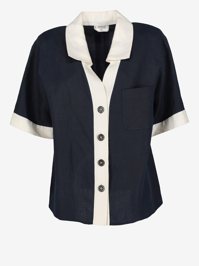 Yves Saint Laurent Oversized Short-Sleeve Shirt MR2726.6  Yves Saint Laurent 