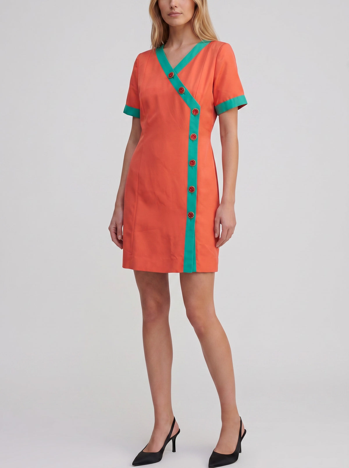 Yves Saint Laurent 1970s-Inspired Dress MR2726.9  Yves Saint Laurent 