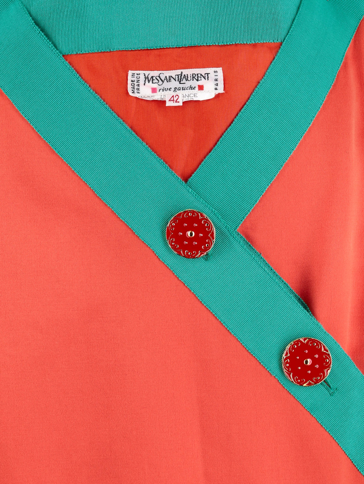 Yves Saint Laurent 1970s-Inspired Dress MR2726.9  Yves Saint Laurent 