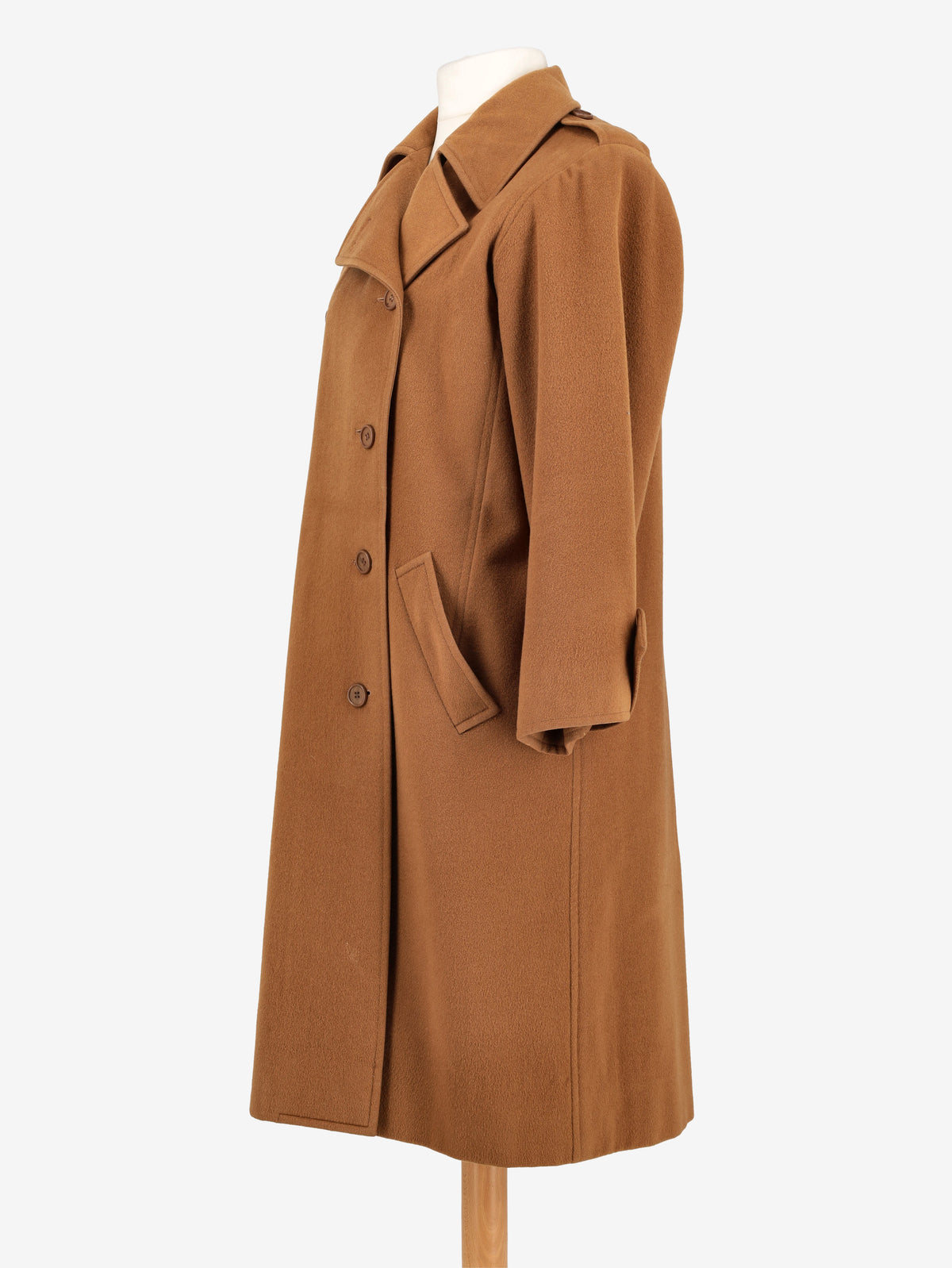 Yves Saint Laurent Wool Trench Coat WCV151124.3  Yves Saint Laurent 