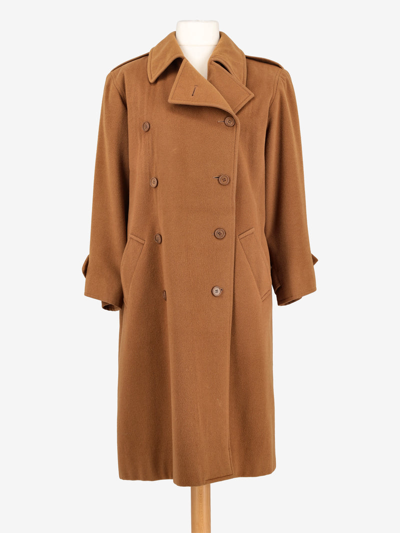 Yves Saint Laurent Wool Trench Coat WCV151124.3  Yves Saint Laurent 