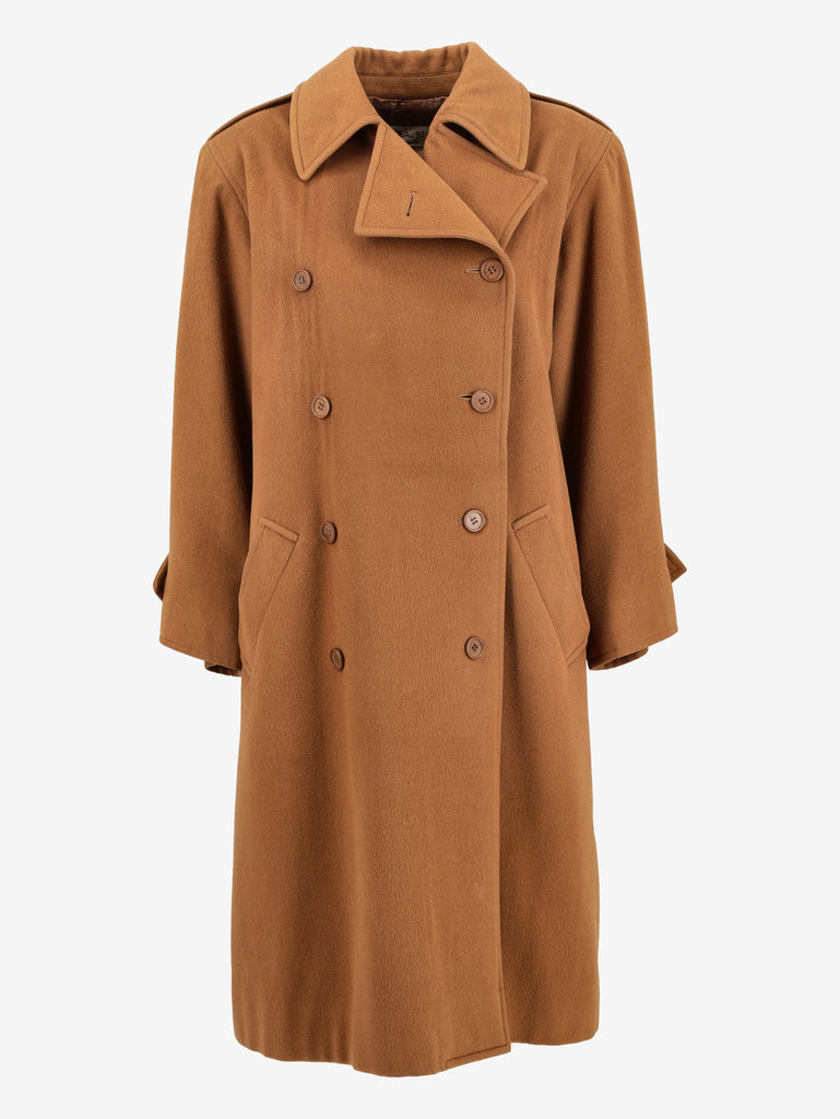 Yves Saint Laurent Wool Trench Coat WCV151124.3  Yves Saint Laurent 