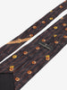 Ermenegildo Zegna Brown Tie with Button Motif MU260921.98  Ermenegildo Zegna 