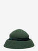 Vintage Green Wool Hat With Bow