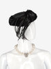 Vintage Velvet Feathered Hat