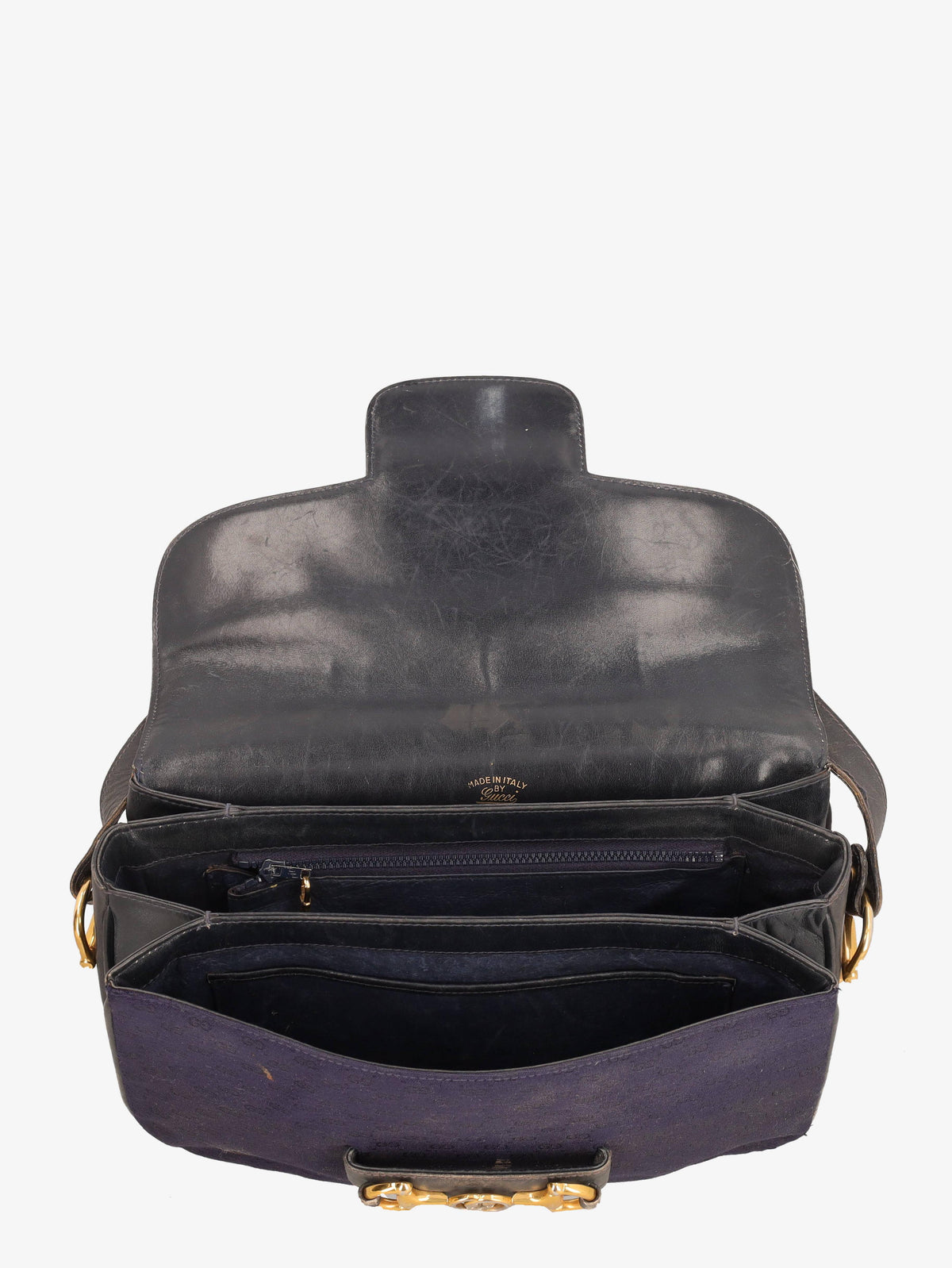 Gucci Vintage Horsebit Shoulder Bag