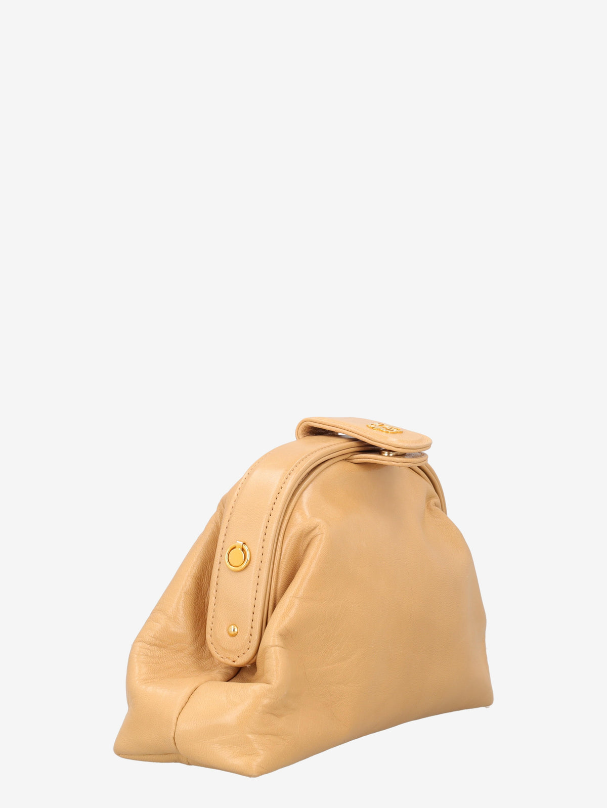 Pochette Pirovano Beige Bubble