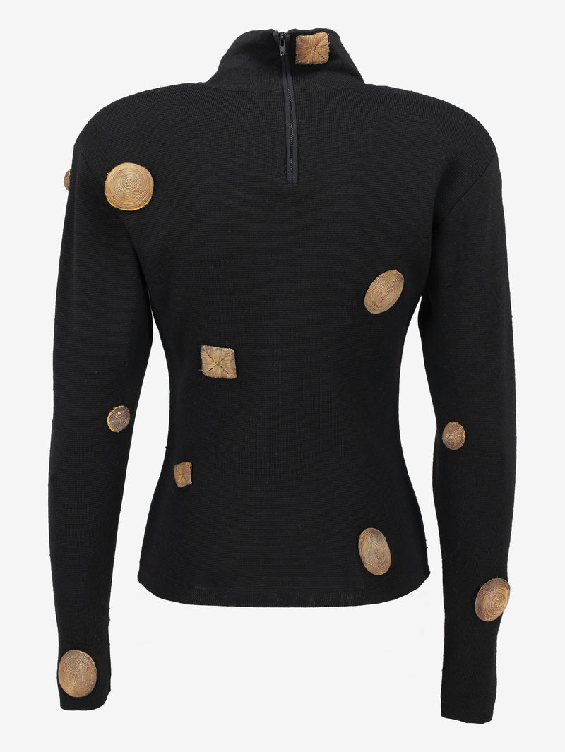 Gianfranco Ferré Sweater in Black Knit WCV24BB02  Gianfranco Ferré 