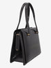 Vintage Black Lizard Leather Handbag WCV300625.38  Vintage 