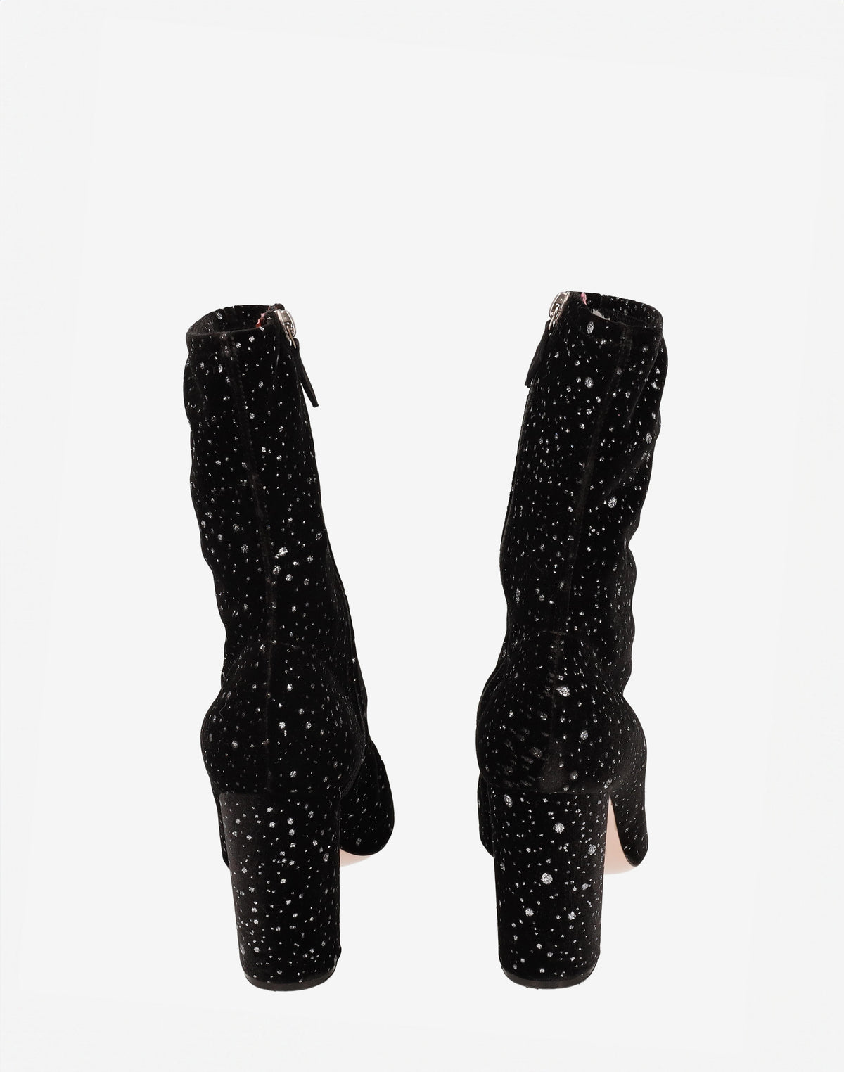 Oscar Tiye Black Lurex Ankle Boot WCV161224_28  Oscar tiye 