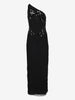 Mondrian Nightgown with Leather Inserts WCV041224.23  Mondrian 