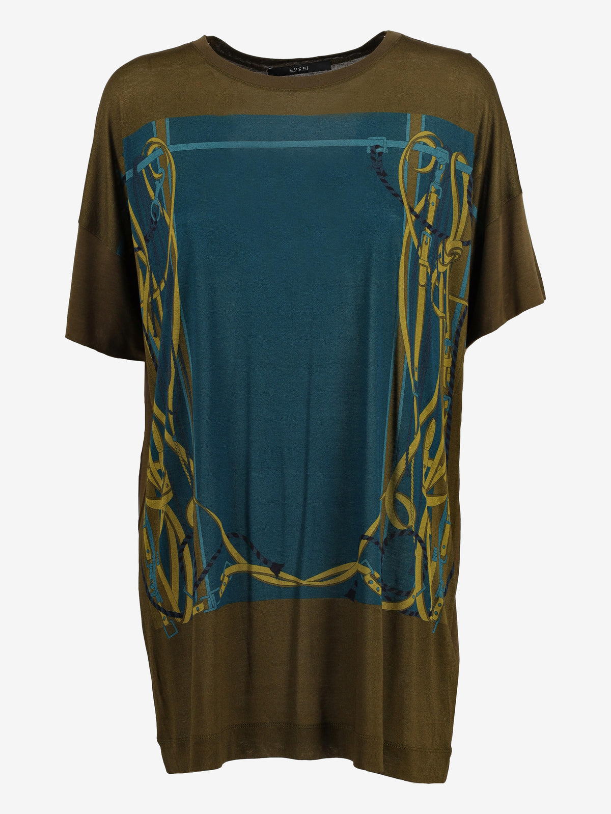 Gucci Patterned Maxi T-Shirt