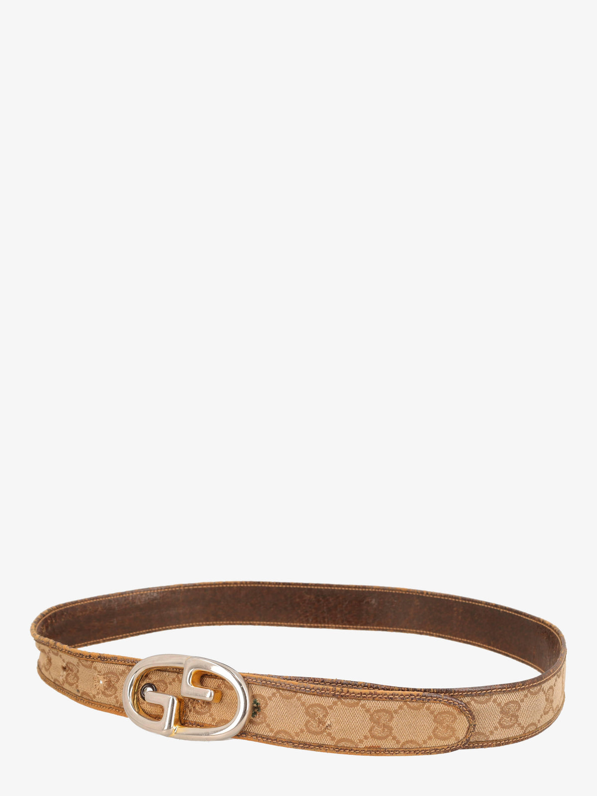 Cintura sottile con monogramma Gucci