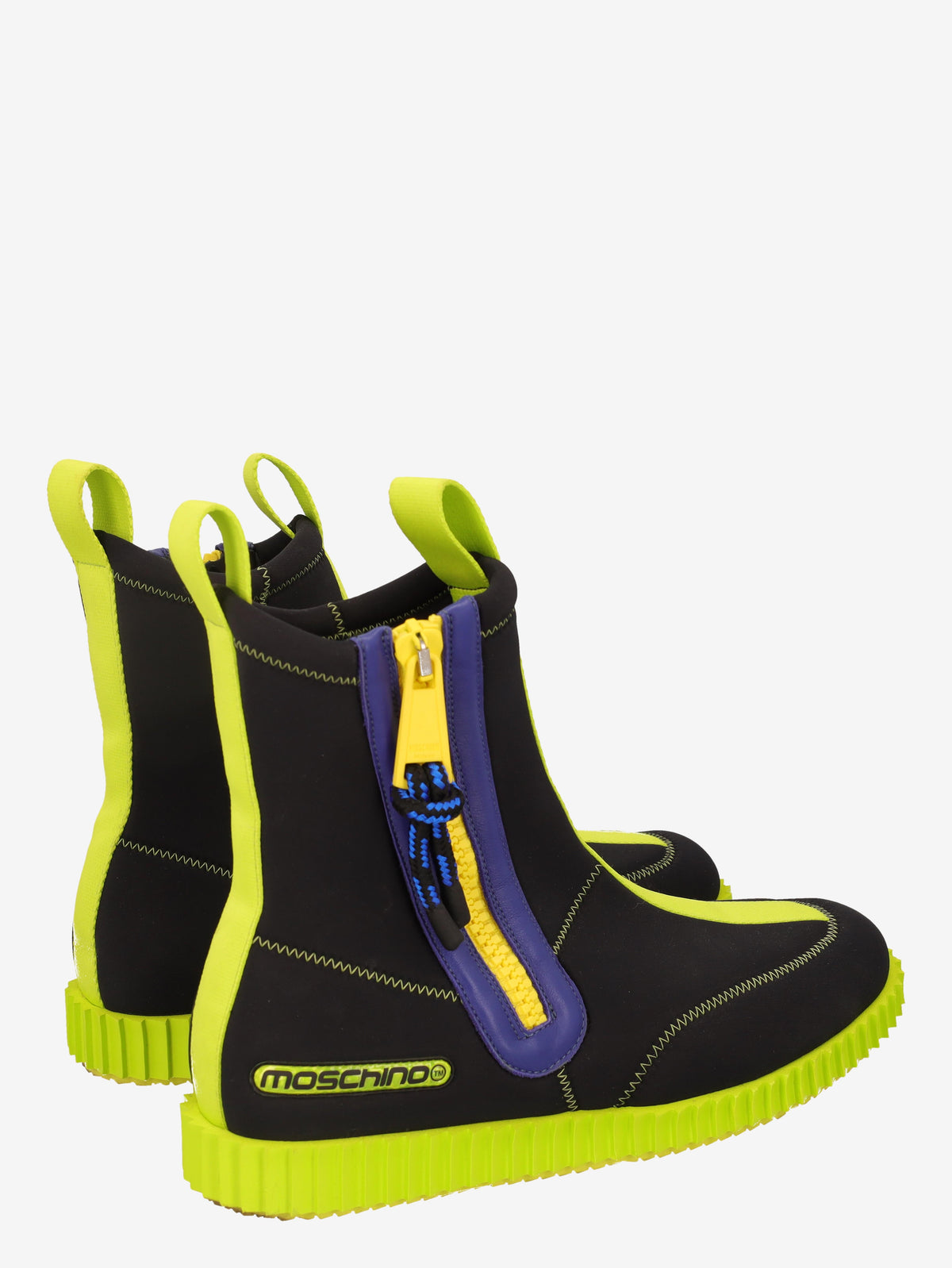 Moschino Surfer Boots in Multicoloured Neoprene WCV250874.07  Moschino 
