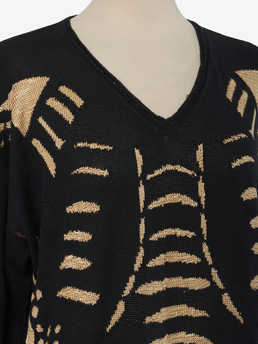 Krizia Tortoise embroidery T-shirt CVM21.90.106C  Krizia 