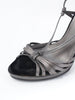 2010 Miu Miu grey sandals with jewelled heel W22052151  Miu Miu 