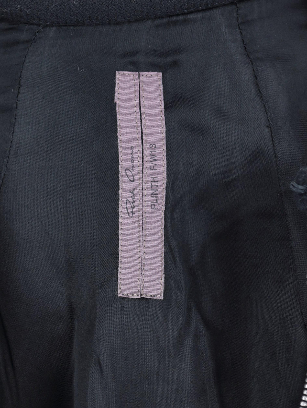 Rick Owens FW13 Plinth Cropped Sleeveless Jacket RM290925.2  Rick Owens 
