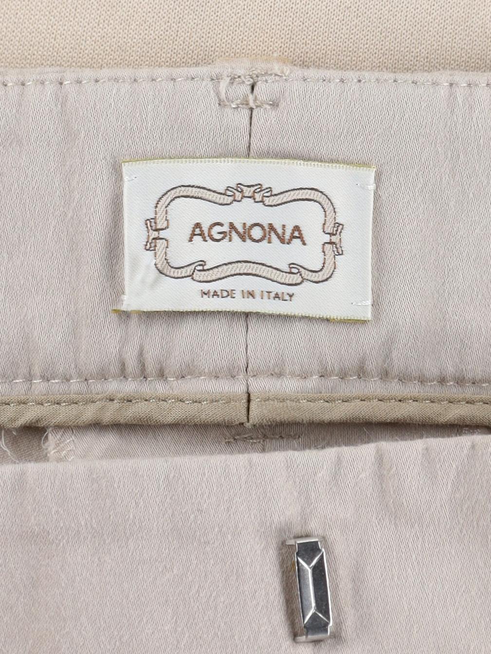 Agnona Straight-leg Slim Trousers WCV241010110  Agnona 