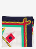 Mila Schön Geometric Patterned Foulard WCV241010421.21  Mila Schon 