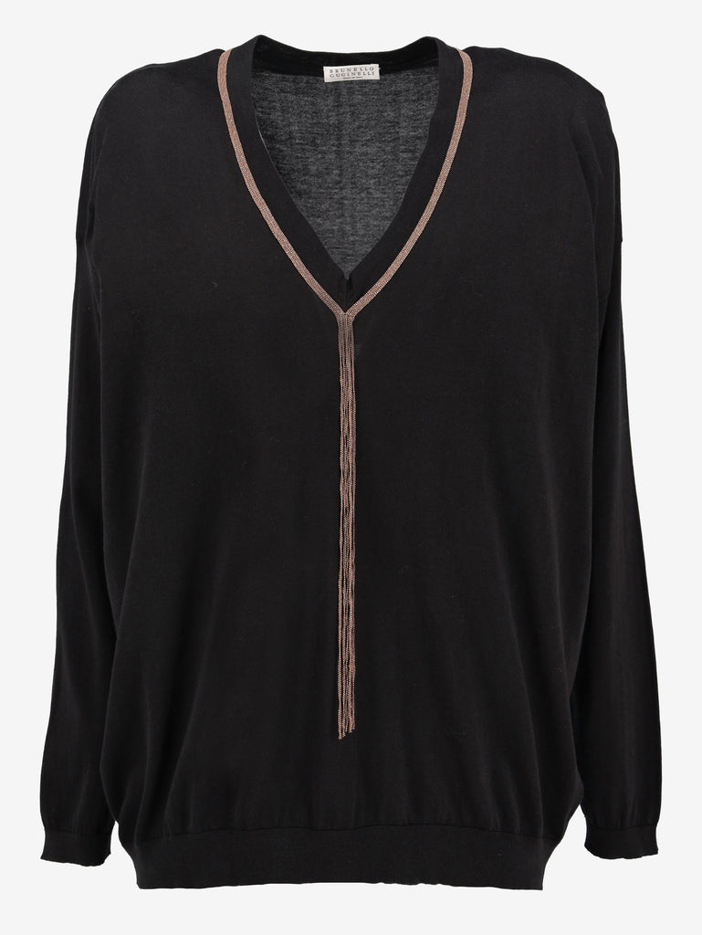 Maglione Maxi Brunello Cucinelli Con Catena