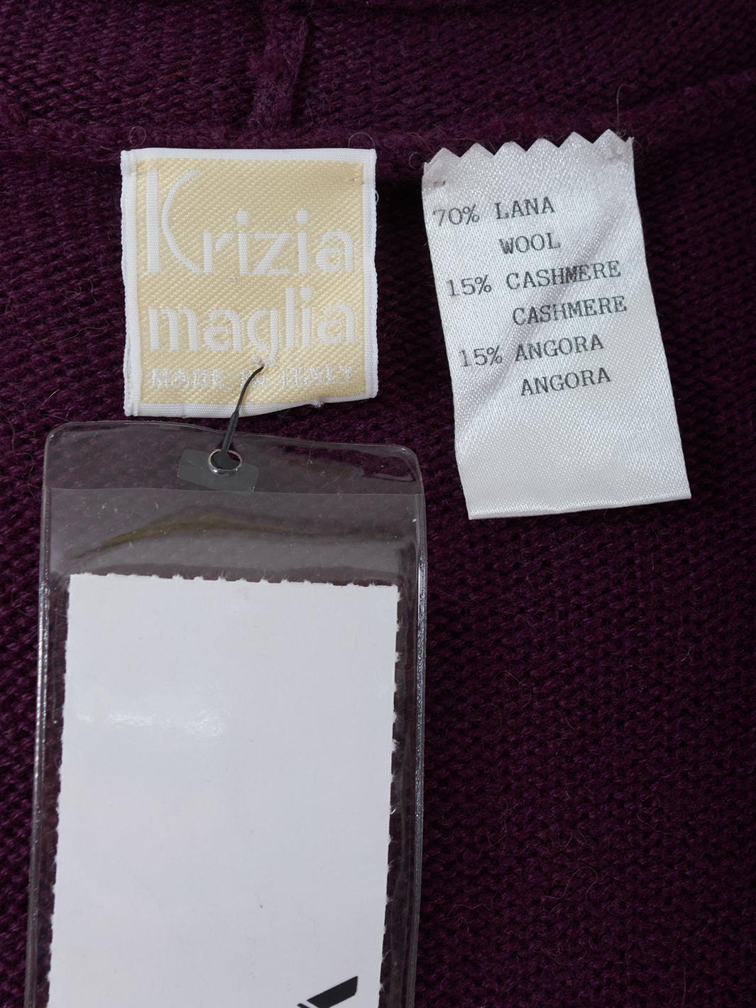 Krizia Wool Midi Dress