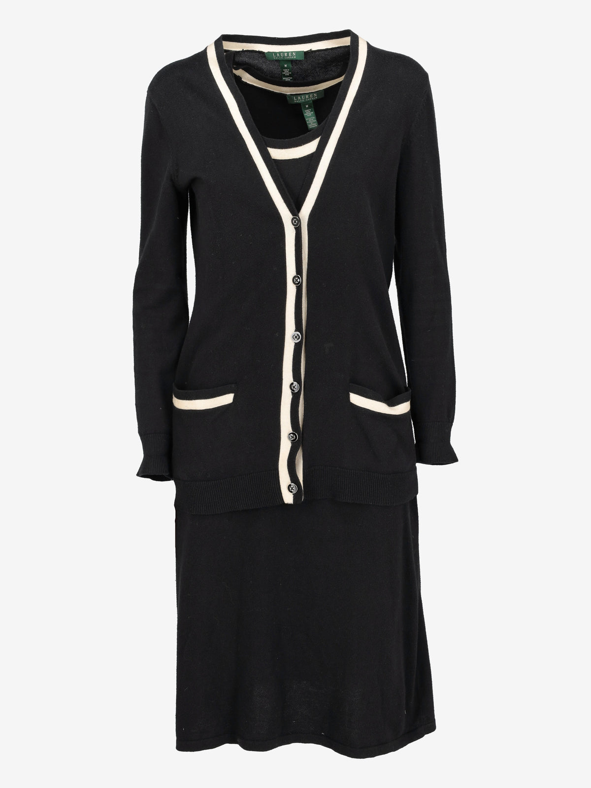 Ralph Lauren Cardigan & Dress Two-Piece Set MR270326.31  Ralph Lauren 