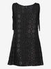 Prada Sleeveless Dress with Crystal Necklace Detail W22070605  Prada 