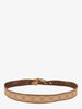 Cintura sottile con monogramma Gucci