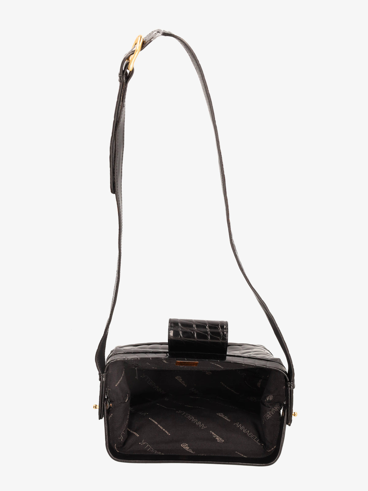 Vintage Crocodile Leather Shoulder Bag WCV161025.03  Vintage 