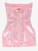 Dsquared2 Nylon Mesh Strapless Mini Dress CVM26.23.208  Dsquared² 