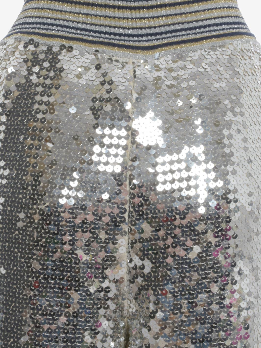 Pantaloni capri con paillettes Gianfranco Ferré - anni '80