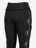 DSQUARED2 Black Lace-Panel Trousers CVM26.23.210  Dsquared² 