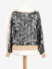 Gianfranco Ferrè Silver Patterned Jumper